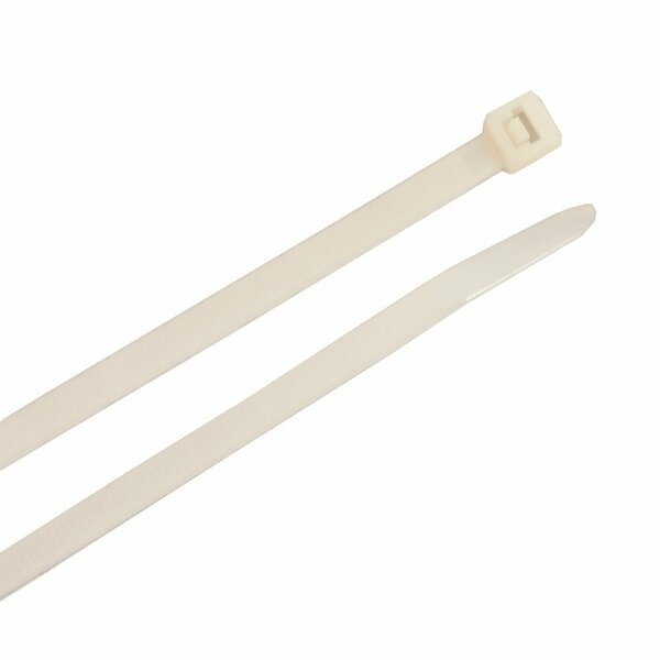 Forney Cable Ties, 12 in Natural Standard Duty 62026